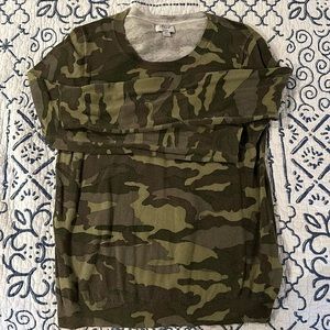 J Crew Factory Teddy cotton sweater